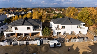 Postęp prac budowlanych - Osiedle Ciche Iganie ul. Piękna III Etap jesień 2019