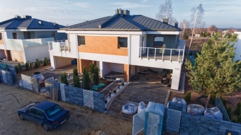 Postęp prac budowlanych - Osiedle Ciche Iganie ul. Piękna III Etap jesień 2019