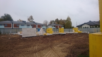 Postęp prac budowlanych - Osiedle Ciche Iganie ul. Piękna III Etap wiosna 2019