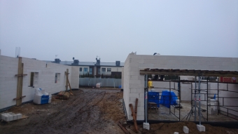 Postęp prac budowlanych - Osiedle Ciche Iganie ul. Piękna III Etap wiosna 2019