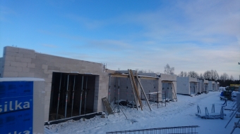 Postęp prac budowlanych - Osiedle Ciche Iganie ul. Piękna III Etap wiosna 2019