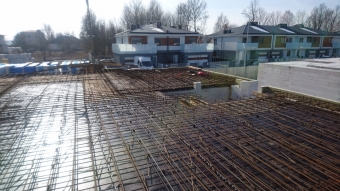 Postęp prac budowlanych - Osiedle Ciche Iganie ul. Piękna III Etap wiosna 2019