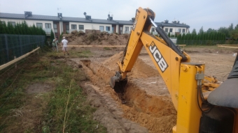 Postęp prac budowlanych - Osiedle Ciche Iganie ul. Piękna III Etap wiosna 2019
