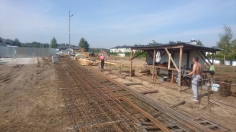 Postęp prac budowlanych - Osiedle Ciche Iganie ul. Piękna III Etap wiosna 2019