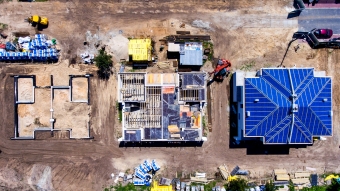 Postęp prac budowlanych - Osiedle Ciche Iganie ul. Piękna III Etap lato 2019